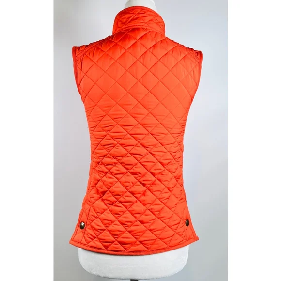 Polo Ralph Lauren Girls Vest Orange Quilted Vest Size S